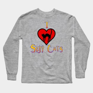 I Love Cats Long Sleeve T-Shirt